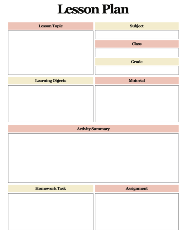 The Ultimate Teacher Planner: Empowering Your Year of Teaching (Digital Files) - Image 3